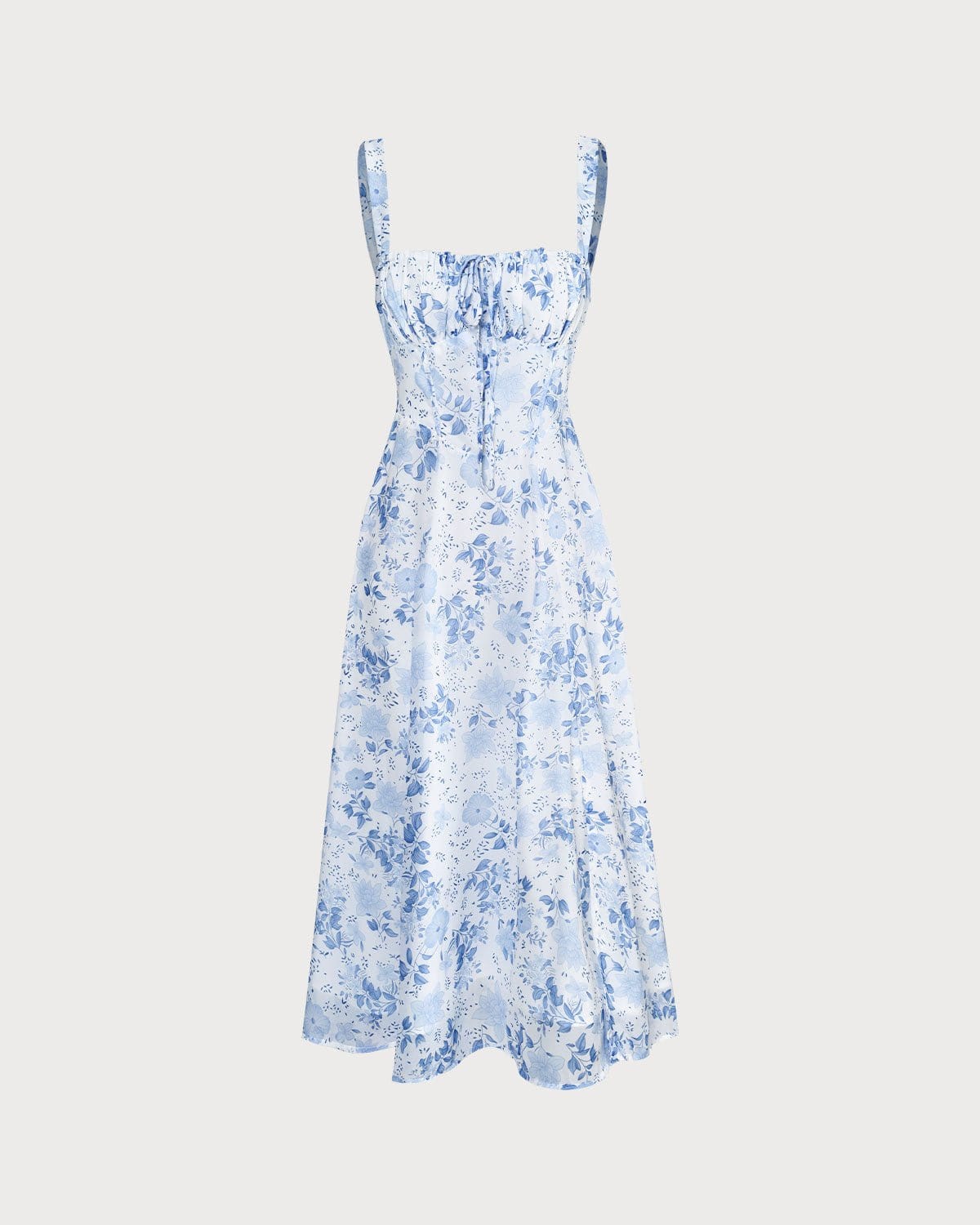De Zivva Bloemenprint Midi Jurk