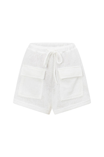 De Kase Shorts in Crèmekleur