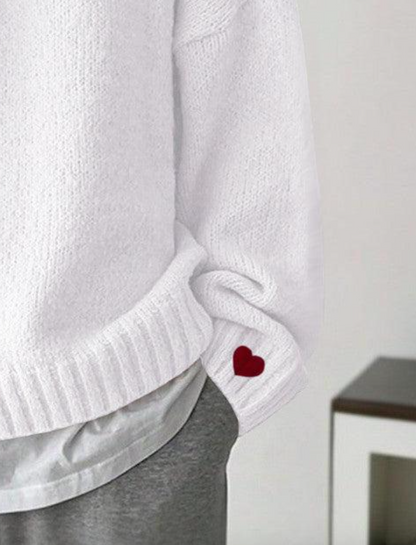 De Zivva Basic Lange Mouw Sweater - Tijdloze Stijl & Comfort