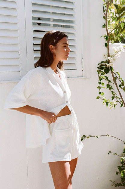 De Kase Shorts in Crèmekleur