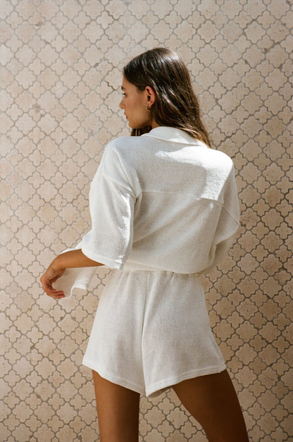 De Kase Shorts in Crèmekleur
