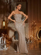 De Zivva Glein Strapless Paillettenjurk