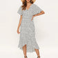 De Zivva Chiffon Maxi-jurk met Split