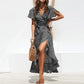 De Zivva Chiffon Maxi-jurk met Split