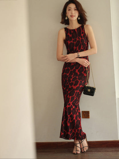 De Zivva Franse Luipaardprint Bodycon Jurk