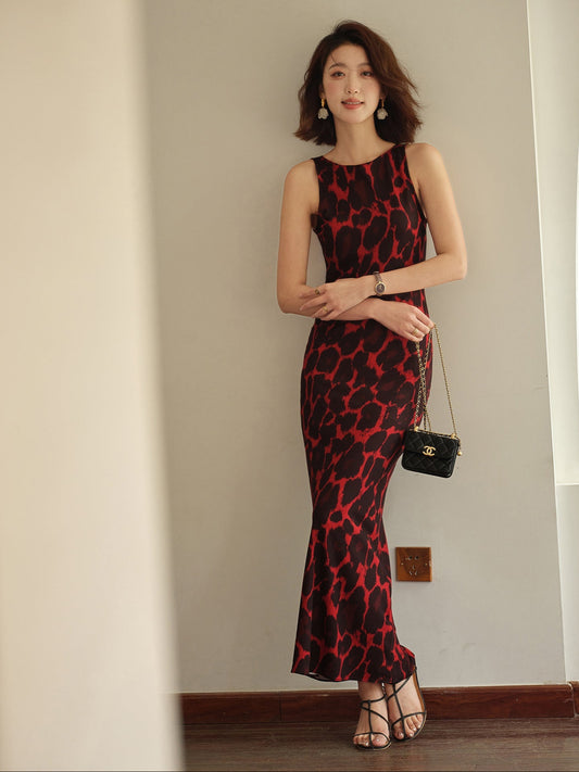 De Zivva Franse Luipaardprint Bodycon Jurk