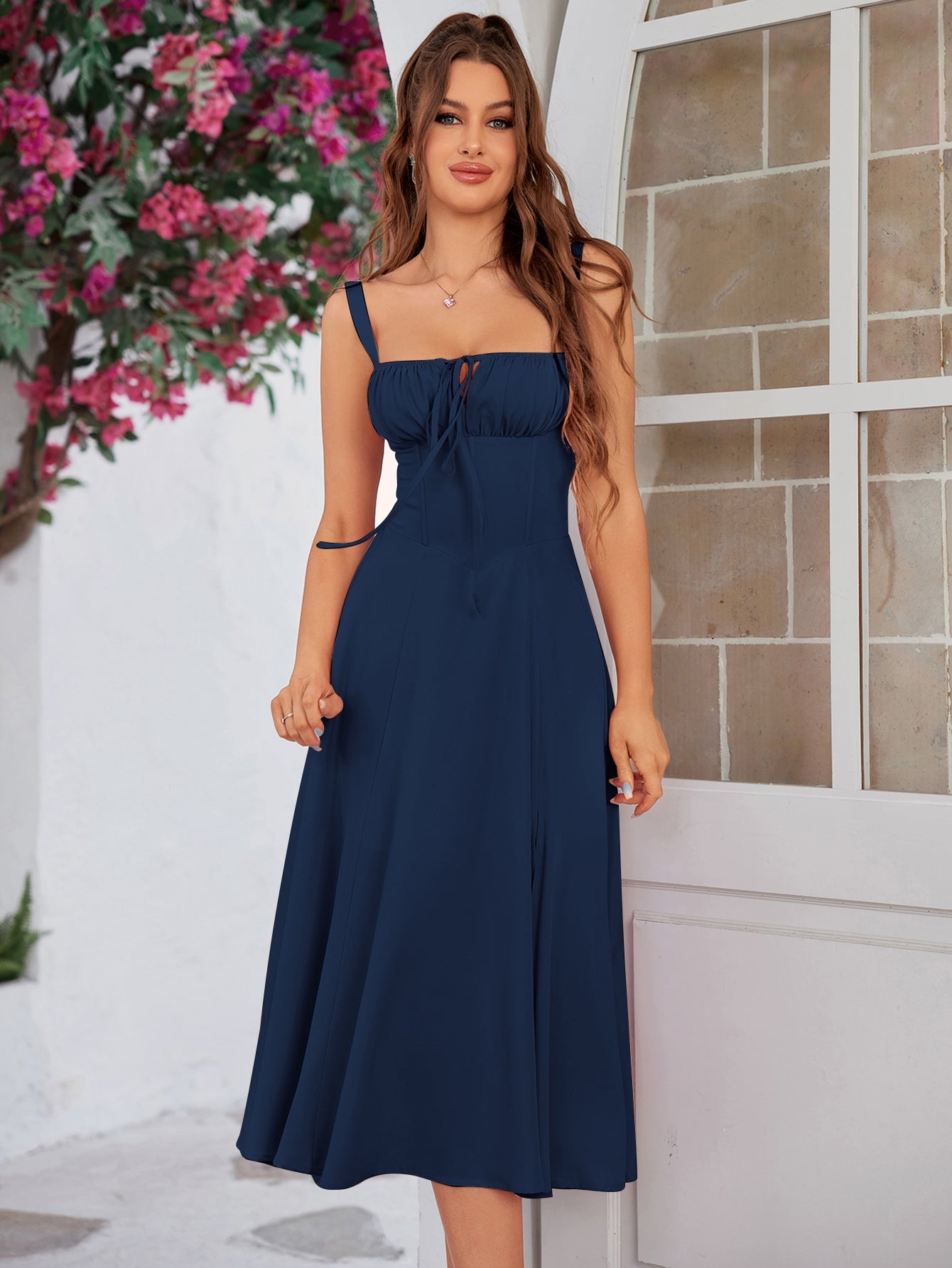 De Zivva Milkmaid Maxi Jurk