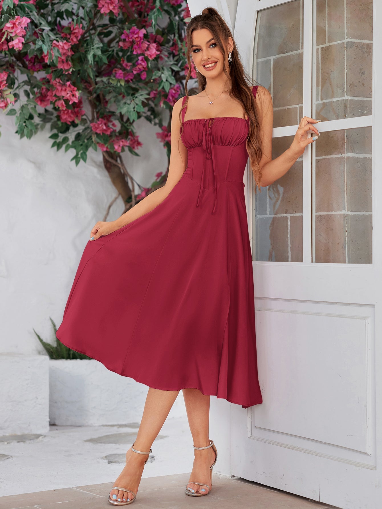 De Zivva Milkmaid Maxi Jurk