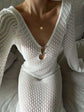 De Zivva Gebreide Maxi Cover-up Jurk