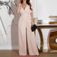De Zivva Hoge Taille Jumpsuit met Wijde Pijpen