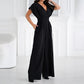 De Zivva Hoge Taille Jumpsuit met Wijde Pijpen