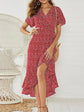 De Zivva Chiffon Maxi-jurk met Split