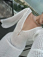 De Zivva Gebreide Maxi Cover-up Jurk