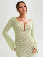 De Zivva Gebreide Maxi Cover-up Jurk