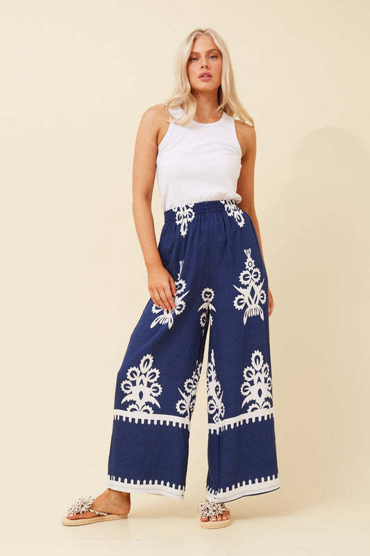 De Zivva Anca Wide Leg Broek