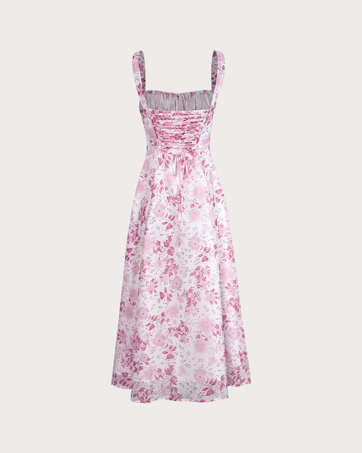De Zivva Bloemenprint Midi Jurk