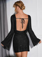 De Zivva Sprankelende Backless Jurk
